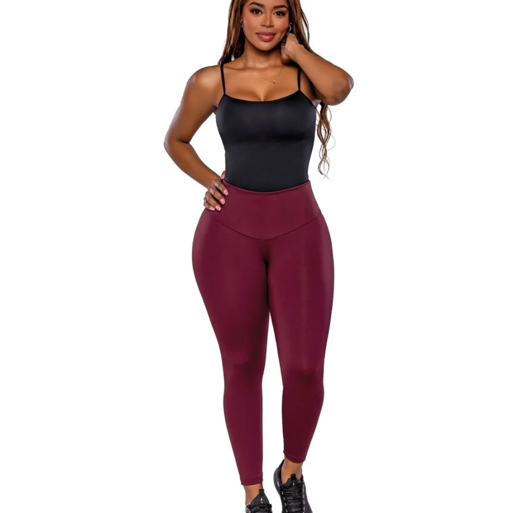 Leggings con Faja Stagmi Colombianas Tummy Control High Waist Butt Shaper New! - Picture 14 of 17